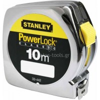 Μέτρο Stanley με κέλυφος POWERLOCK ΑΒS 10m 0-33-442