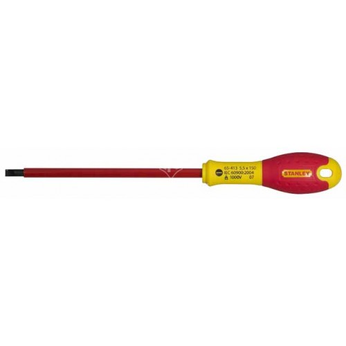 Κατσαβίδι Stanley FatMax® Ίσιο με μόνωση 100mm 0-65-412