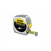 Μέτρο Stanley POWERLOCK  με κέλυφος ΑΒS 8m 0-33-198