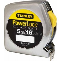 Μέτρο Stanley POWERLOCK με κέλυφος ABS 5m 0-33-158