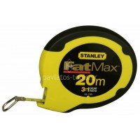 Μετροταινία Stanley FATMAX® με ταινία από ανοξείδωτο ατσάλι 20m 0-34-133