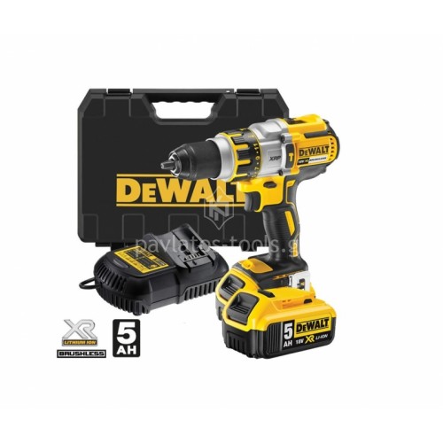 Dewalt DCD995P2 Brushless XRP Κρουστικό Δραπανοκατσάβιδο 2 μπαταρίεςx5Ah