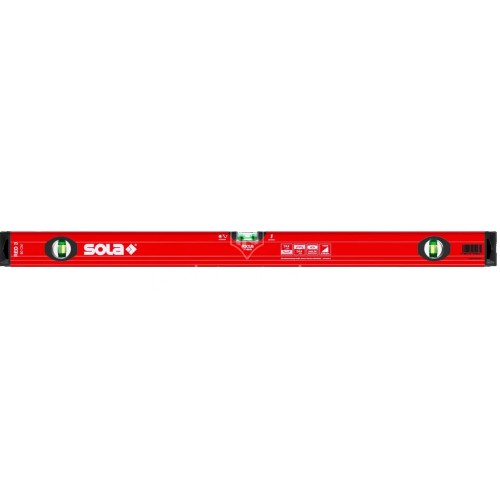 Αλφάδι Sola 80cm alu box-level Red 3 80 01215101