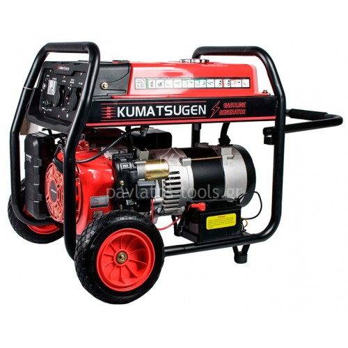 Γεννήτρια Βενζίνης με Μίζα Kumatsu 10KVA GB10000MP 018438