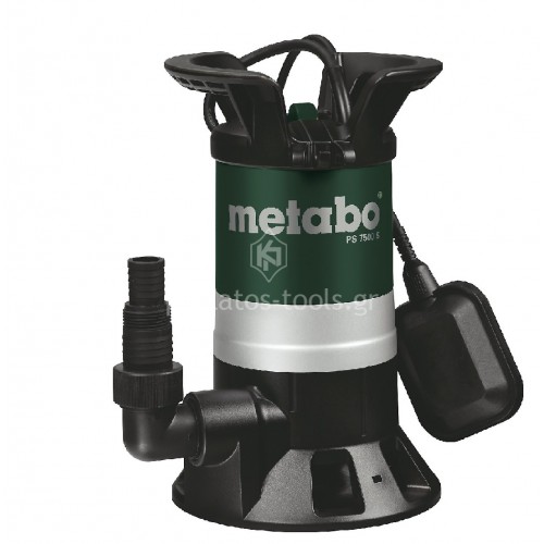 Βυθιζόμενη Αντλία Ακάθαρτου Νερού Metabo PS 7500 S   0250750000