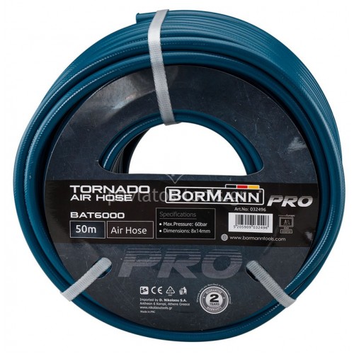 Λάστιχο αέρος Tornado 50m Φ8x14mm Bormann BAT6000 032496