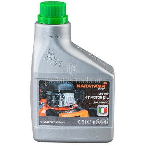 Λάδι 4χρονων κινητήρων Nakayama Pro SAE 10W-30 600ml LB1100 035008