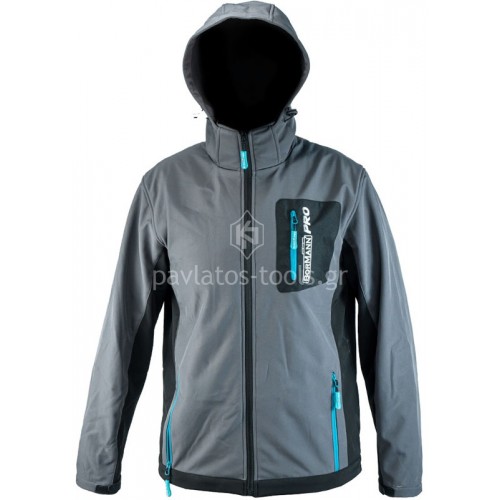 Μπουφάν εργασίας  Bormann Softshell με κουκούλα Napoli 300GSM 100D 036852-036890