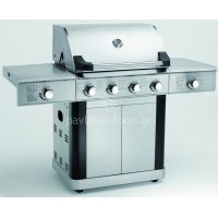 Ψησταριά Υγραερίου και υπερύθρων 4+1 Zenith series Bormann BBQ5500 037378