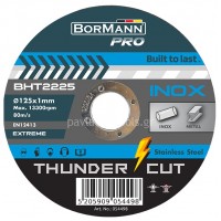 Δίσκος κοπής inox Bormann extreme 125x1mm BHT2225 054498