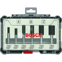 Σετ φρέζες για ρούτερ Bosch 8mm 6 τεμαχίων 2607017466