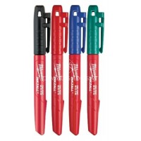 Σετ μαρκαδόρων Milwaukee INKZALL 4 τεμαχίων 1mm 48223106 