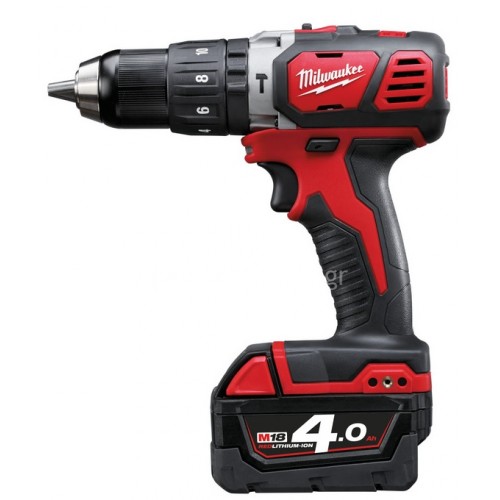 Συμπαγές Κρουστικό Δραπανοκατσάβιδο Milwaukee 18V 4.0Ah M18 BPD-402C 4933443520