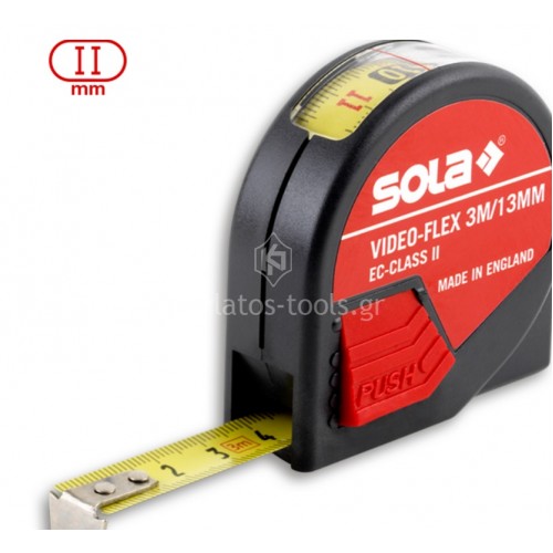 Μέτρο Sola 13mm 3m Video-Flex VF 3 m 50012901