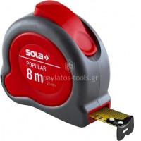 Μέτρο Sola 8m 25mm Popular PP 50024401