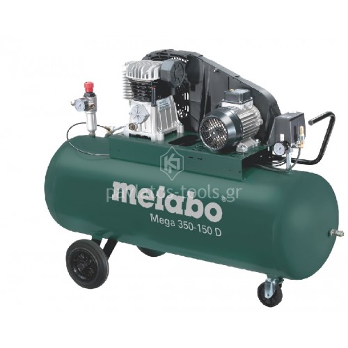 Αεροσυμπιεστής Metabo Mega 150 L 350-150 W 6.01587.00