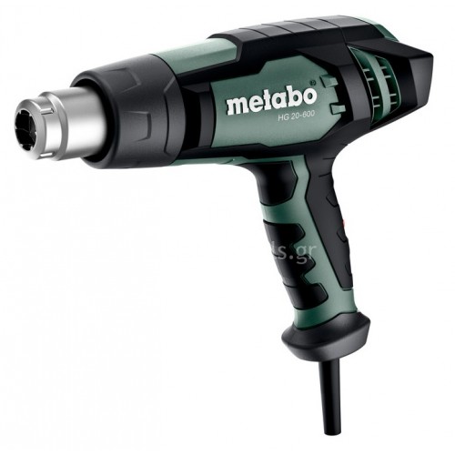 Πιστόλι Θερμού Αέρα Metabo 2000 Watt HG 20-600 6.02066.50