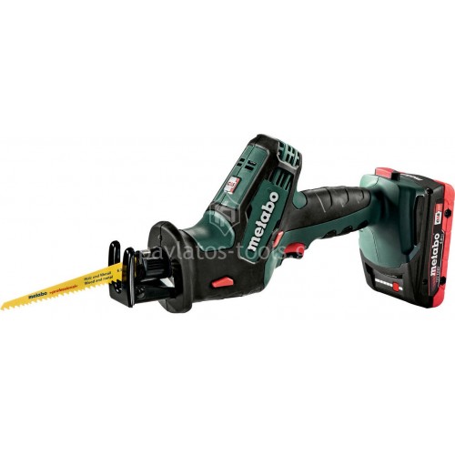 Σπαθόσεγα μπαταρίας Metabo 18V (2x4.0Ah) SSE 18 LTX Compact 6.02266.80