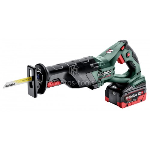 Σπαθόσεγα μπαταρίας Metabo 18V (2x8.0Ah) SSE 18 LTX BL 6.02267.81