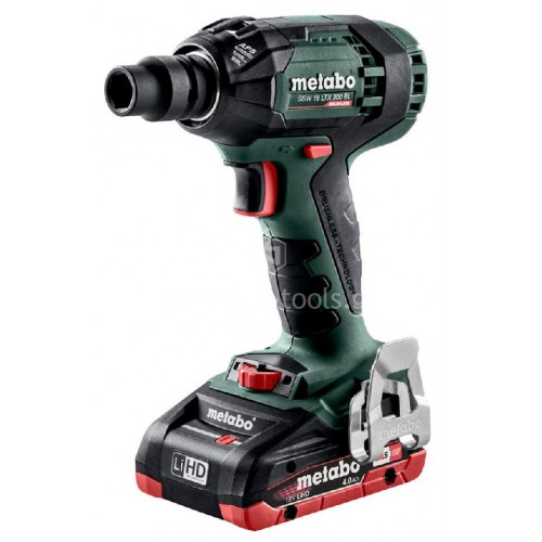 Μπουλονόκλειδο μπαταρίας Metabo SSW 18 LTX 300 BL (2x4.0Ah) 602395800