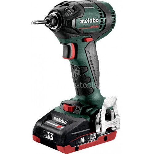 Παλμικό Κατσαβίδι Metabo Brushless 18 Volt (2x4.0Ah) SSD 18 LXT 200 BL 6.02396.80