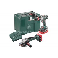 Σετ Combo μπαταρίας 18 V Metabo Κρουστικό δραπανοκατσάβιδο & Γωνιακός τροχός  2.4.6  18 V BL LIHD 6.85095.00