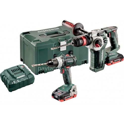 Σετ Metabo Combo Set 2.3.7 Kρ. Δραπανοκατσάβιδο+Πιστολέτο SB 18 LT BL+KHA 18 LTX BL 24 Quick 18V BL LiHD 6.85140.00