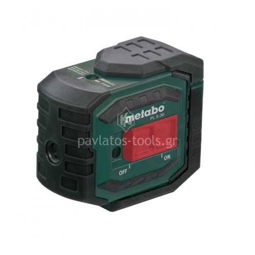 Αλφάδι laser 5 σημείων Metabo PL 5-30 606164000