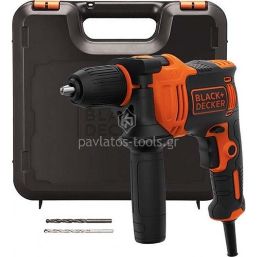 Κρουστικό Δραπανοκατσάβιδο Black&Decker 550 Watt BEH550K