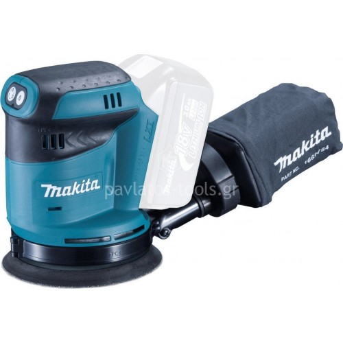 Έκκεντρο τριβείο μπαταρίας Makita 18V solo σε makpac (χωρίς μπαταρία+φορτιστή) DBO180ZJ