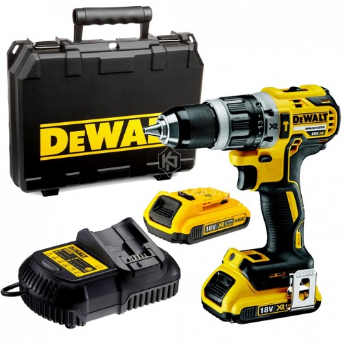 Κρουστικό Δραπανοκατσάβιδο Dewalt Brushless 18V (2x2.0Ah) DCD796D2