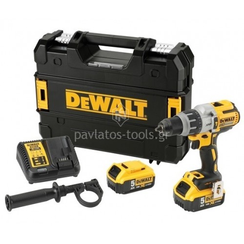 Κρουστικό Δραπανοκατσάβιδο Dewalt 18V XRP Brushless (2x5.0Ah) DCD996P2