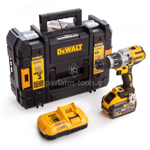 Κρουστικό Δραπανοκατσάβιδο Dewalt 18V XRP Brushless FLEXVOLT (1x54V-18V 9.0Ah) σε κασετίνα DCD996X1