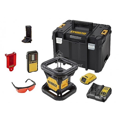 Περιστροφικό Lazer Dewalt 18V κόκκινης γραμμής DCE074D1R