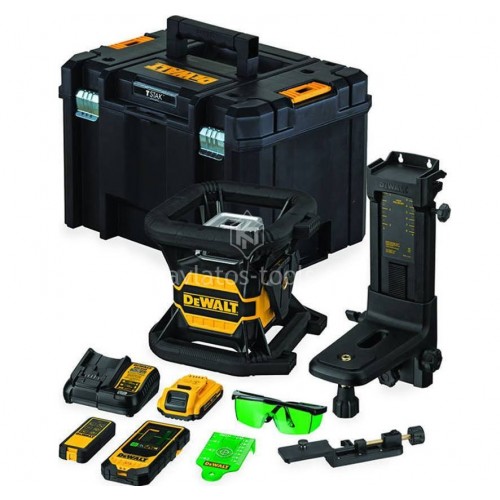 Περιστροφικό Λέιζερ Dewalt Tool Connect Πράσινης Δέσμης  DCE080D1GS