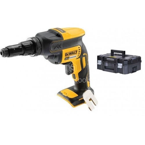 Κατσαβίδι γυψοσανίδας Dewalt BRUSHLESS αυτοτροφοδοτούμενο (χωρίς μπαταρία+φορτιστή) σε κασετίνα tstak DCF622NT