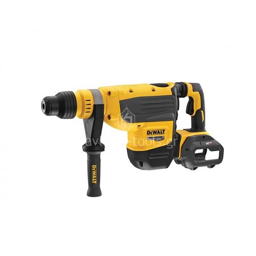 Πιστολέτο Dewalt 54V XR BRUSHLESS FLEXVOLT 8KG(ΧΩΡΙΣ ΜΠΑΤΑΡΙΑ&ΦΟΡΤΙΣΤΗ)SDS-MAX 13.3J DCH733N