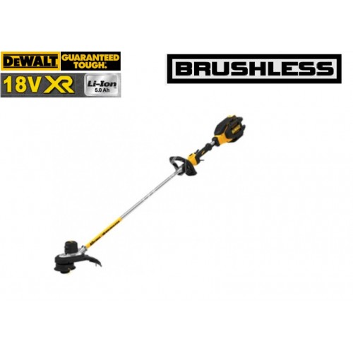 Χορτοκοπτικό Dewalt 18V 5Ah Brushless χωρίς μπαταρία και φορτιστή DCM561PB