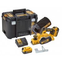 Πλάνη μπαταρίας Dewalt 18V XR BRUSHLESS (2x5.0Ah) DCP580P2