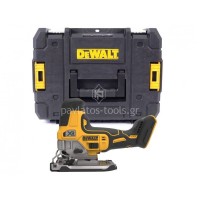 Σέγα ανοικτής λαβής Dewalt 18V Brushless (Χωρίς Μπαταρία & φορτιστή) με βαλίτσα DCS335NT