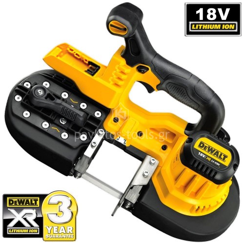 Πριονοκορδέλα Dewalt 18V XR χωρίς μπαταρία και φορτιστή DCS371N