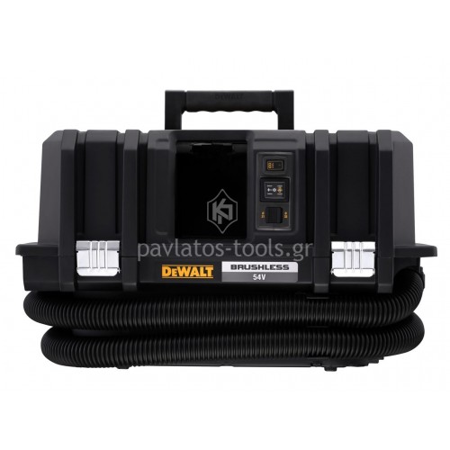 Σκούπα Dewalt 54V XR Flexvolt Κατηγορίας Μ (ΧΩΡΙΣ ΜΠΑΤΑΡΙΑ & ΦΟΡΤΙΣΤΗ) DCV586MN