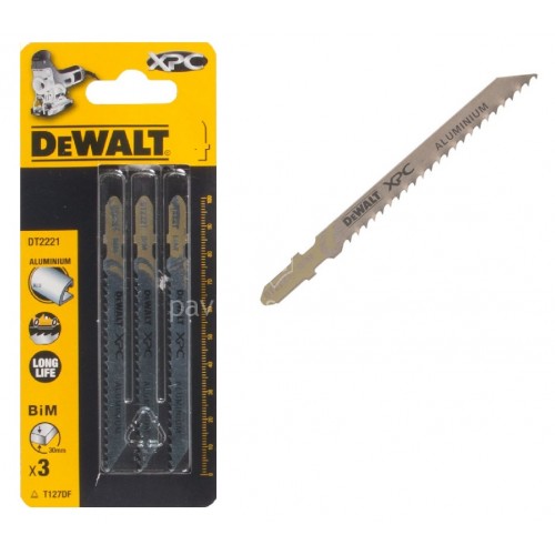 Λεπίδες Dewalt σετ 3τμχ. XPC ειδικών υλικών 100x3.0mm (T127DF) DT2221