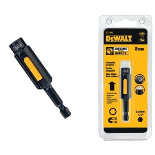 Μαγνητικό Καρυδάκι Αυτοκαθαριζόμενο Dewalt No 8mm DT7430