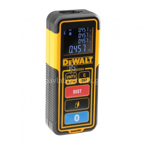 Μετρητής αποστάσεων Dewalt  30m Bluetooth  DW099S